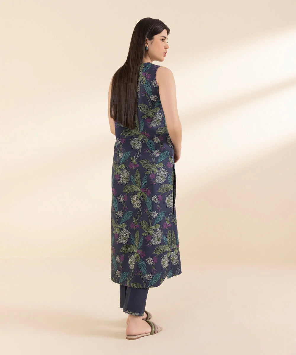 SAPPHIRE | UNSTITCHED 2 PIECE PRINTED LAWN SUIT