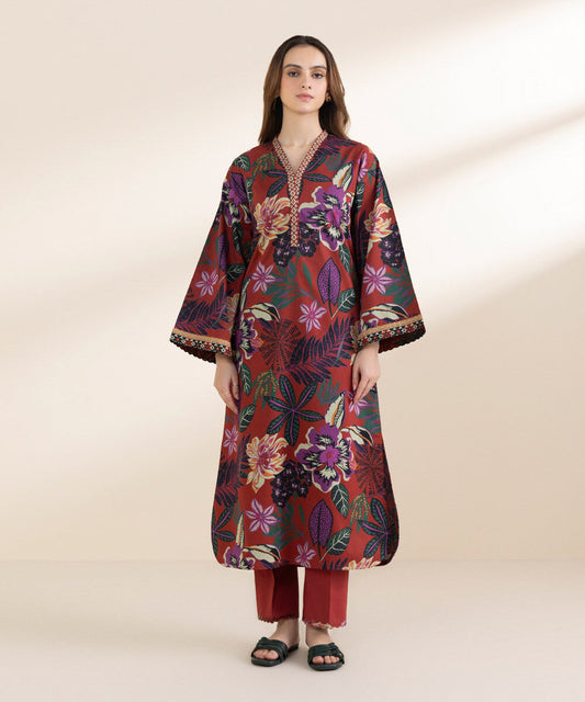 SAPPHIRE | UNSTITCHED 2 PIECE PRINTED LAWN SUIT