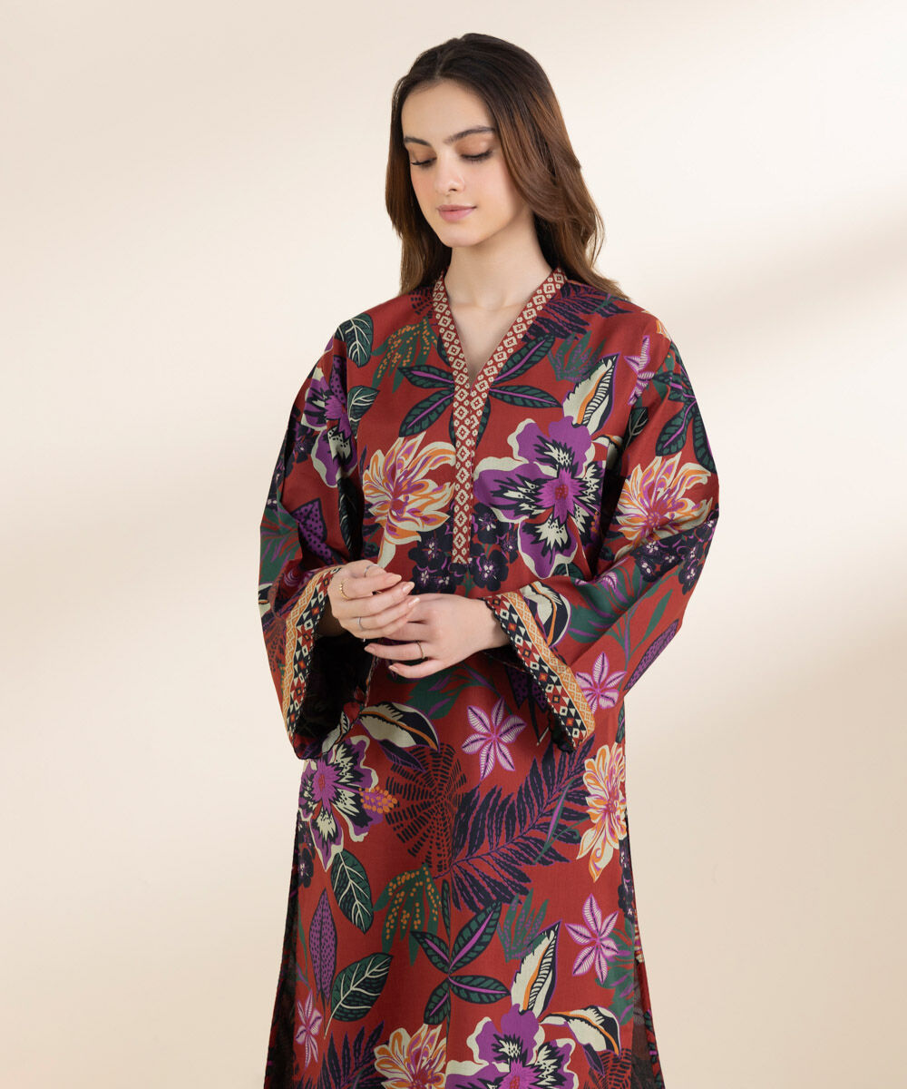 SAPPHIRE | UNSTITCHED 2 PIECE PRINTED LAWN SUIT