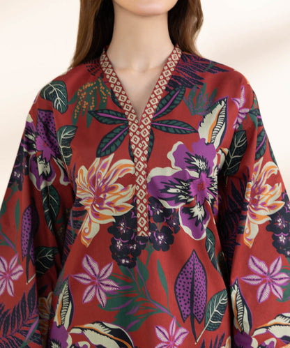 SAPPHIRE | UNSTITCHED 2 PIECE PRINTED LAWN SUIT
