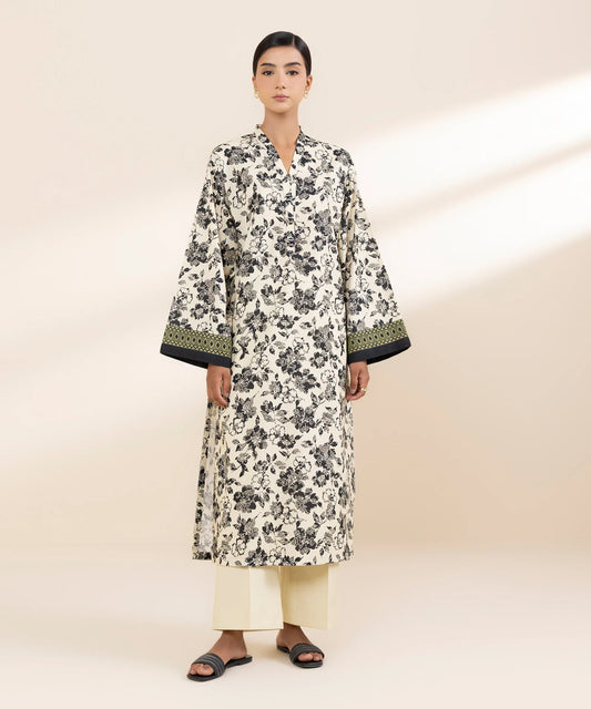 SAPPHIRE | UNSTITCHED 2 PIECE PRINTED LAWN SUIT