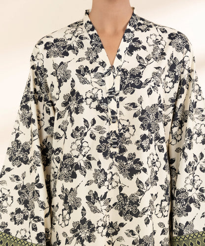 SAPPHIRE | UNSTITCHED 2 PIECE PRINTED LAWN SUIT