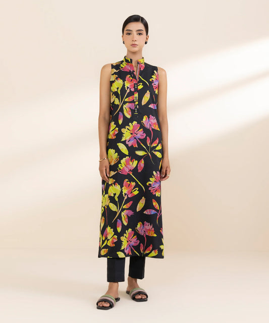 SAPPHIRE | UNSTITCHED 2 PIECE PRINTED LAWN SUIT