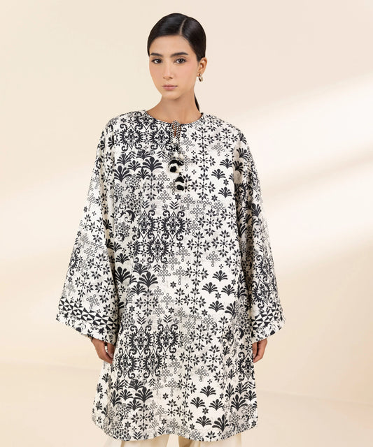 SAPPHIRE | UNSTITCHED 2 PIECE PRINTED LAWN SUIT