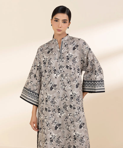 SAPPHIRE | UNSTITCHED 2 PIECE PRINTED LAWN SUIT