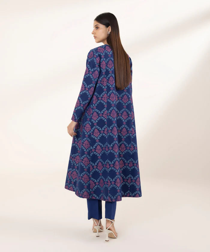 SAPPHIRE | UNSTITCHED 2 PIECE DYED JACQUARD SUIT