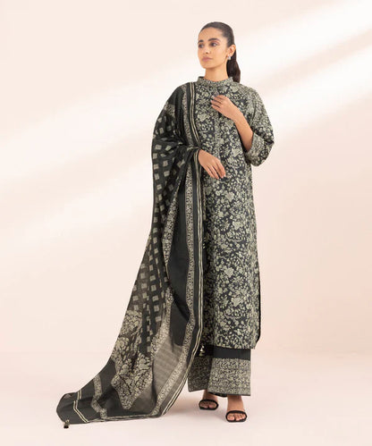 SAPPHIRE | UNSTITCHED 3 PIECE PRINTED LAWN SUIT