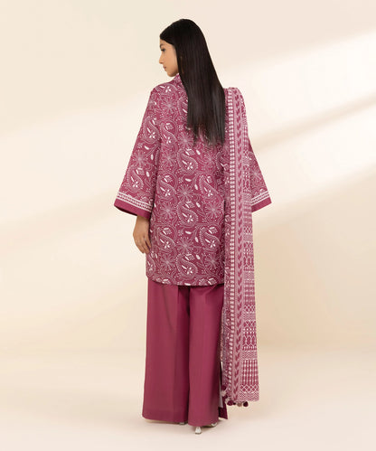 SAPPHIRE | UNSTITCHED 3 PIECE PRINTED LAWN SUIT