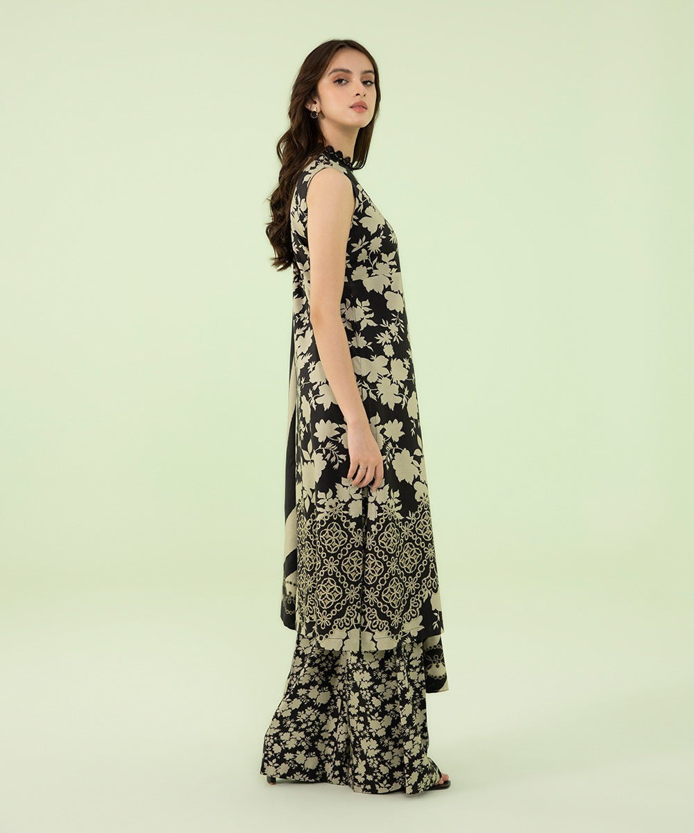 SAPPHIRE | UNSTITCHED 3 PIECE PRINTED LAWN SUIT