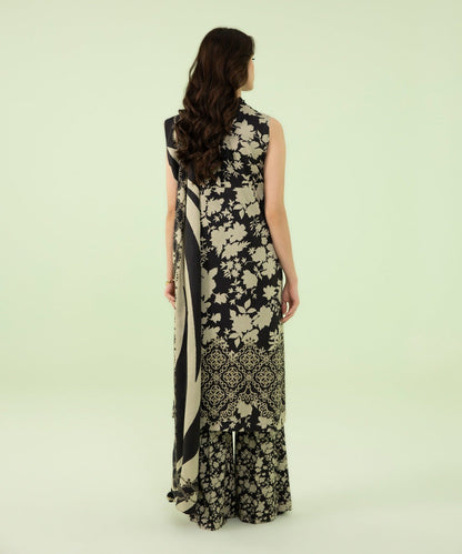 SAPPHIRE | UNSTITCHED 3 PIECE PRINTED LAWN SUIT