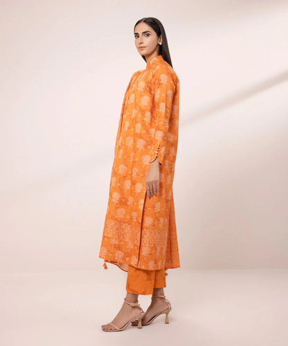 SAPPHIRE | UNSTITCHED 3 PIECE PASTE PRINTED LAWN SUIT