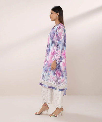 SAPPHIRE | UNSTITCHED 2 PIECE PRINTED LAWN SUIT