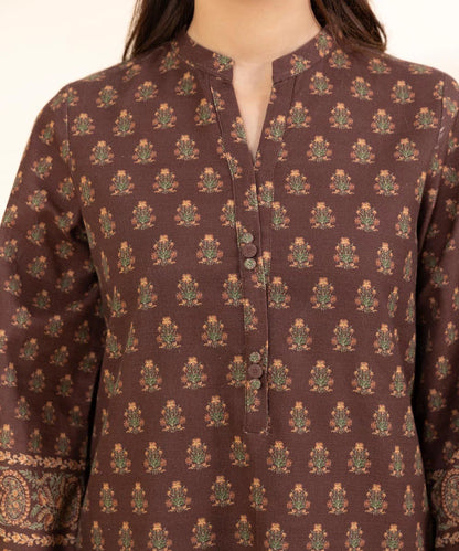 SAPPHIRE | UNSTITCHED 3 PIECE PRINTED LIGHT KHADDAR SUIT