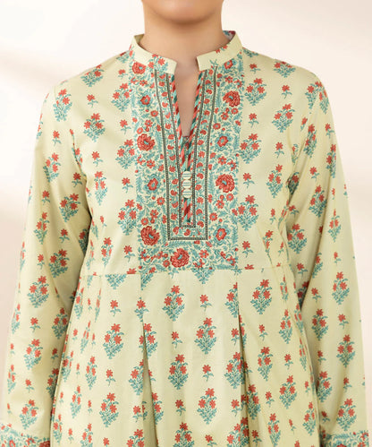 SAPPHIRE | UNSTITCHED 3 PIECE PRINTED COTTON SUIT
