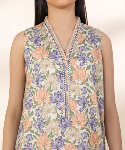 SAPPHIRE | UNSTITCHED 3 PIECE PRINTED LAWN SUIT