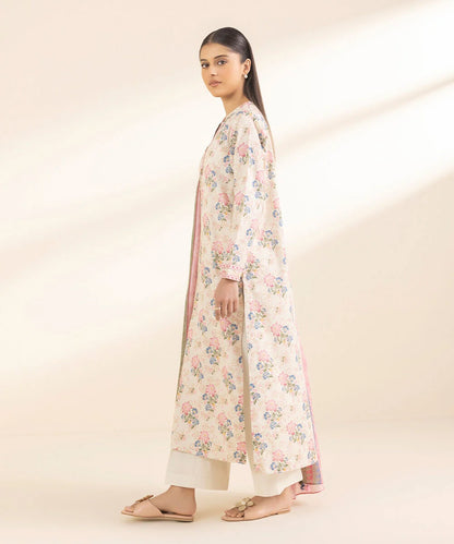 SAPPHIRE | UNSTITCHED 3 PIECE PRINTED LAWN SUIT