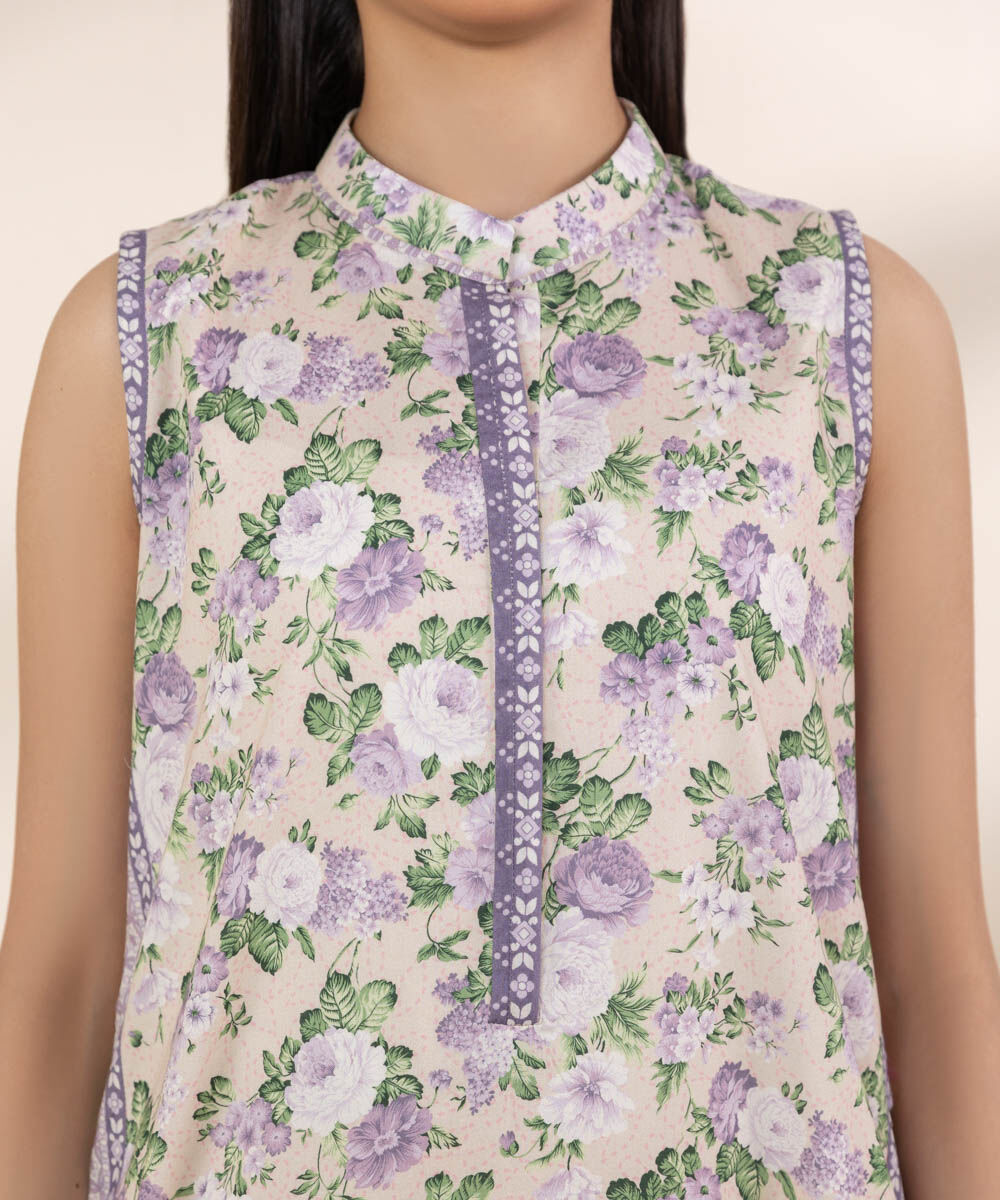 SAPPHIRE | UNSTITCHED 3 PIECE PRINTED LAWN SUIT