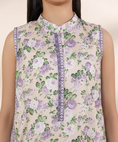 SAPPHIRE | UNSTITCHED 3 PIECE PRINTED LAWN SUIT