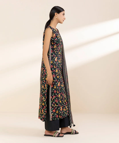 SAPPHIRE | UNSTITCHED 3 PIECE PRINTED LAWN SUIT