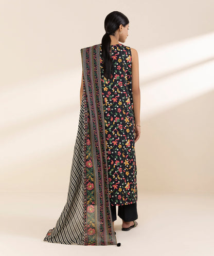 SAPPHIRE | UNSTITCHED 3 PIECE PRINTED LAWN SUIT