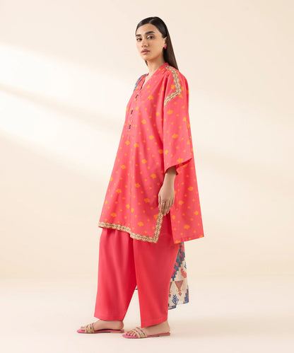 SAPPHIRE | UNSTITCHED 3 PIECE PRINTED LAWN SUIT