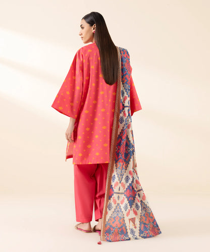 SAPPHIRE | UNSTITCHED 3 PIECE PRINTED LAWN SUIT