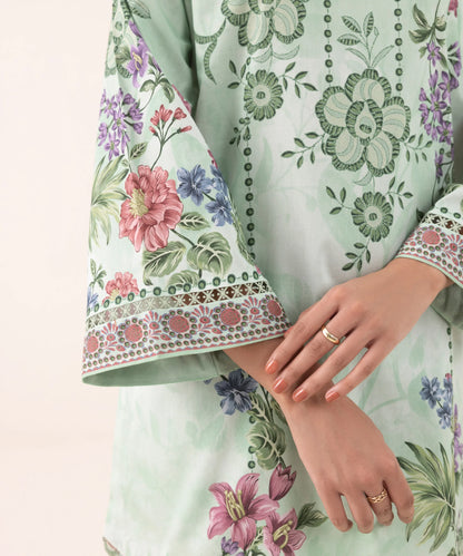 SAPPHIRE | UNSTITCHED 3 PIECE PRINTED LAWN SUIT