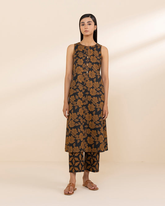 SAPPHIRE | UNSTITCHED 2 PIECE PRINTED LAWN SUIT