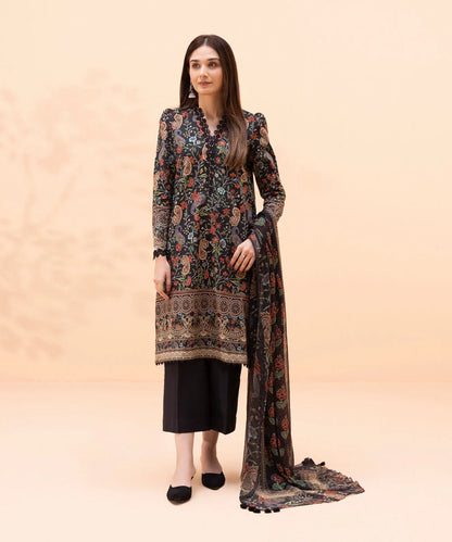 SAPPHIRE | UNSTITCHED 3 PIECE PRINTED LAWN SUIT