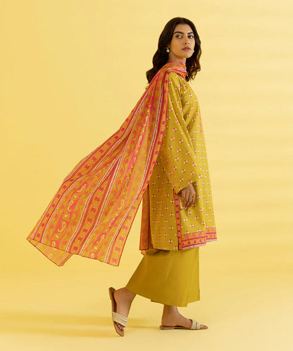 Sapphire | Unstitched 2Pc Printed Lawn - Shirt & Dupatta | 2D-DY23ZV3-10
