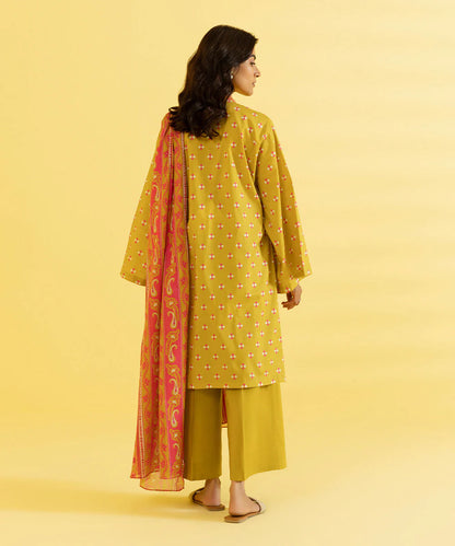 Sapphire | Unstitched 2Pc Printed Lawn - Shirt & Dupatta | 2D-DY23ZV3-10