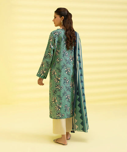 Sapphire | Unstitched 2Pc Printed Lawn - Shirt & Dupatta | 2D-DY23ZV3-12