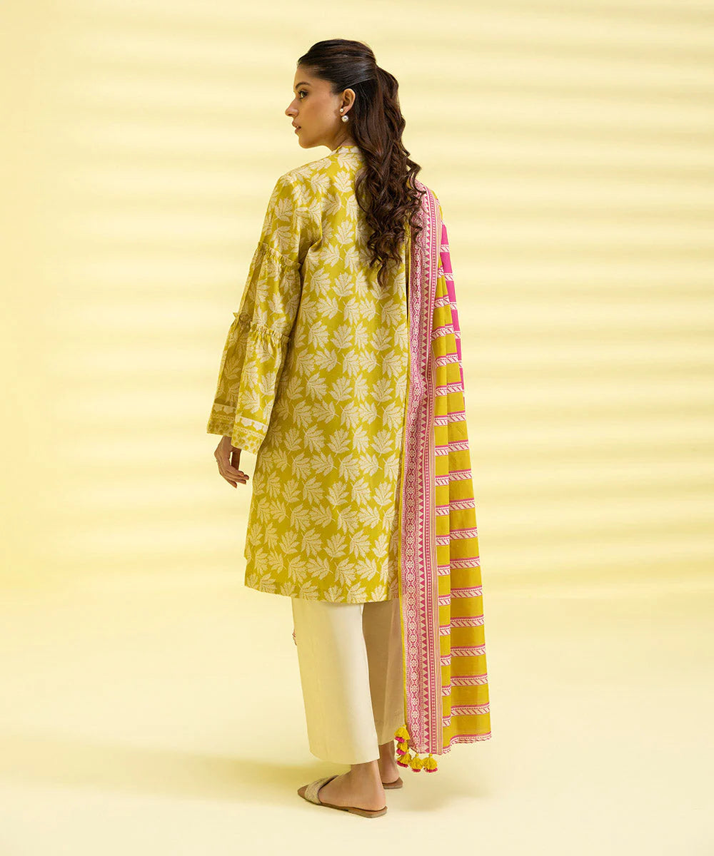 Sapphire | Unstitched 2Pc Printed Lawn - Shirt & Dupatta | 2D-DY23ZV3-13