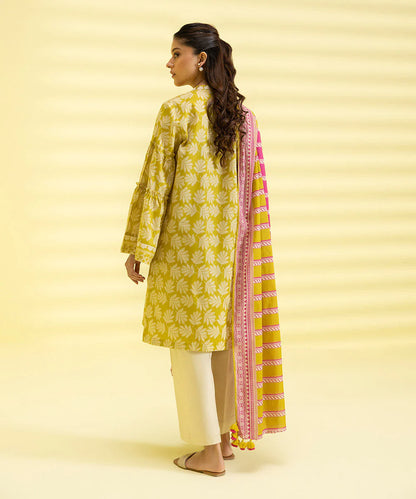 Sapphire | Unstitched 2Pc Printed Lawn - Shirt & Dupatta | 2D-DY23ZV3-13