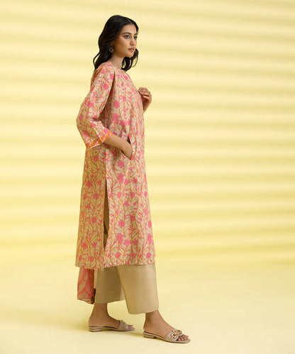 Sapphire | Unstitched 2Pc Printed Lawn - Shirt & Dupatta | 2D-DY23ZV3-14