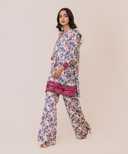 SAPPHIRE | UNSTITCHED 2 PIECE EMBROIDERED LAWN SUIT