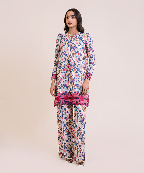SAPPHIRE | UNSTITCHED 2 PIECE EMBROIDERED LAWN SUIT