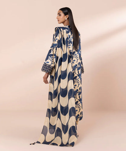 SAPPHIRE | UNSTITCHED 2 PIECE EMBROIDERED LAWN SUIT