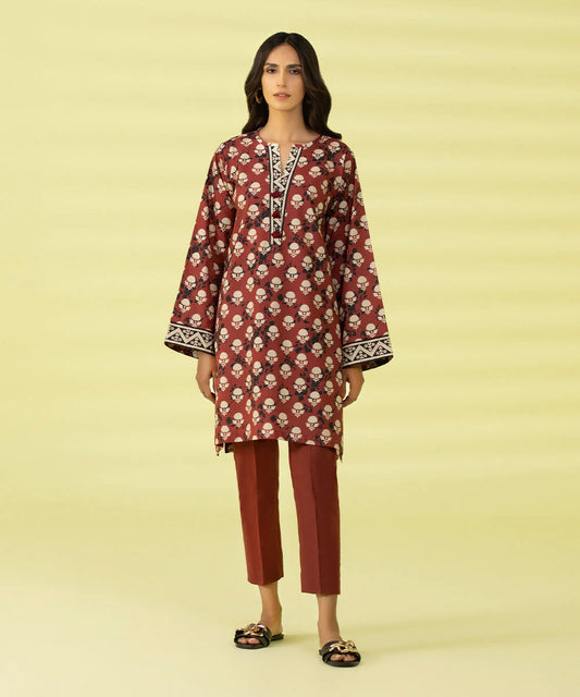 Sapphire | Unstitched 2Pc Printed Lawn - Shirt & Trouser | 2T-DY23ZV2-10