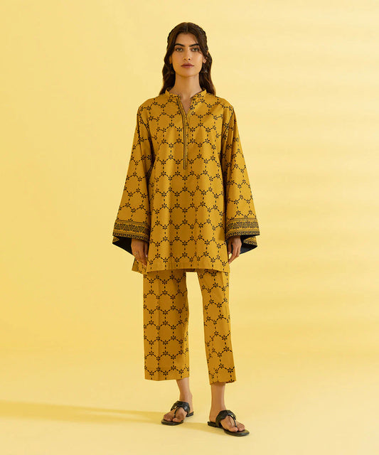 Sapphire | Unstitched 2Pc Printed Lawn - Shirt & Trouser | 2T-DY23ZV2-14-R