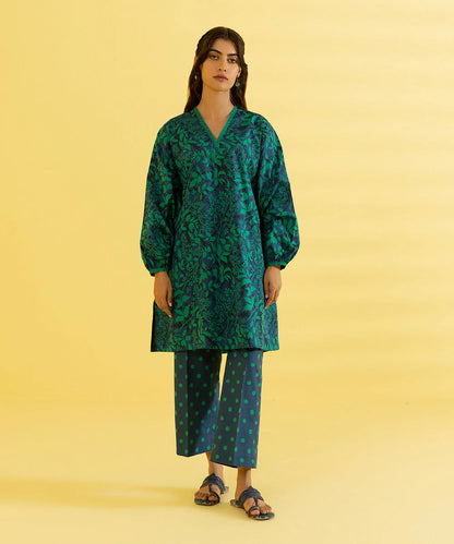 Sapphire | Unstitched 2Pc Printed Lawn - Shirt & Trouser | 2T-DY23ZV2-15