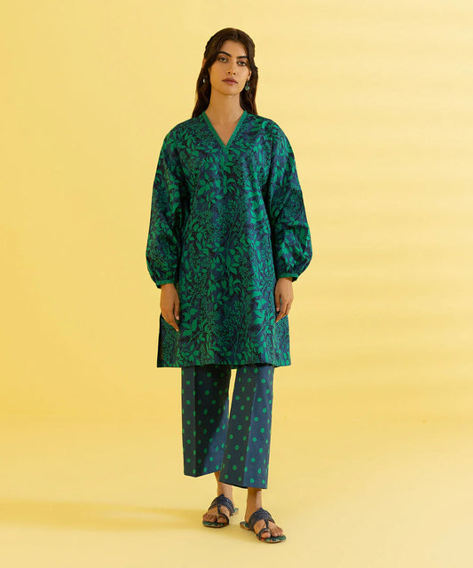 Sapphire | Unstitched 2Pc Printed Lawn - Shirt & Trouser | 2T-DY23ZV2-15
