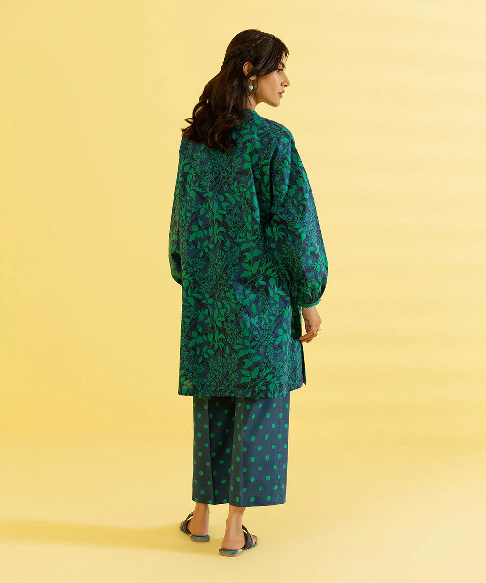 Sapphire | Unstitched 2Pc Printed Lawn - Shirt & Trouser | 2T-DY23ZV2-15