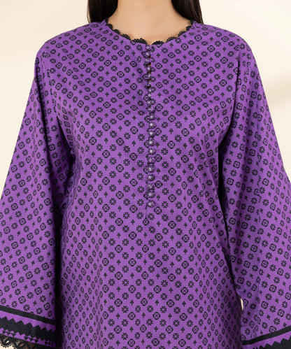SAPPHIRE | UNSTITCHED 3 PIECE PRINTED LAWN SUIT