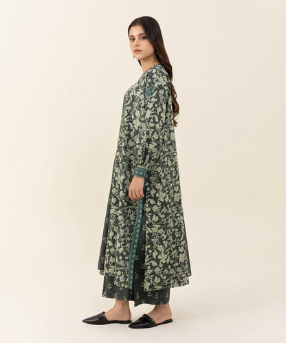 Sapphire | Unstitched 3Pc Printed Lawn Suit | 3P-DY23V3-14B