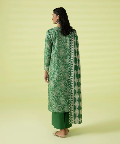 Sapphire | Unstitched 3Pc Printed Lawn Suit | 3P-DY23ZV3-11