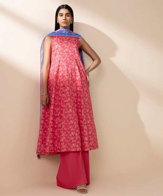 SAPPHIRE | UNSTITCHED 3 PIECE PRINTED LAWN SUIT