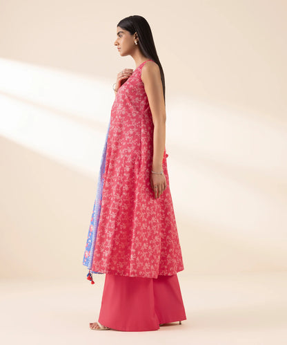 SAPPHIRE | UNSTITCHED 3 PIECE PRINTED LAWN SUIT