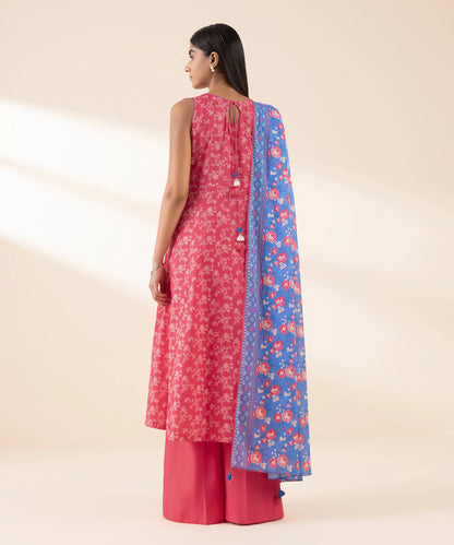 SAPPHIRE | UNSTITCHED 3 PIECE PRINTED LAWN SUIT