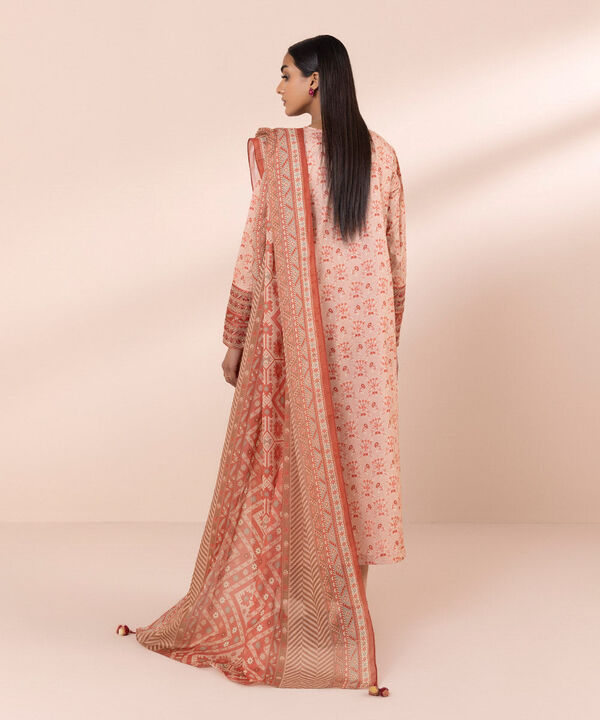 SAPPHIRE | UNSTITCHED 3 PIECE EMBROIDERED LAWN SUIT